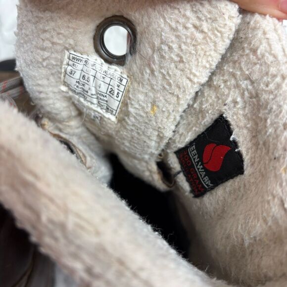 KEEN Womens 6.5 Hoodoo Waterproof Warm 200 Gram Insulated Snow Boots hiking tall - Picture 9 of 9